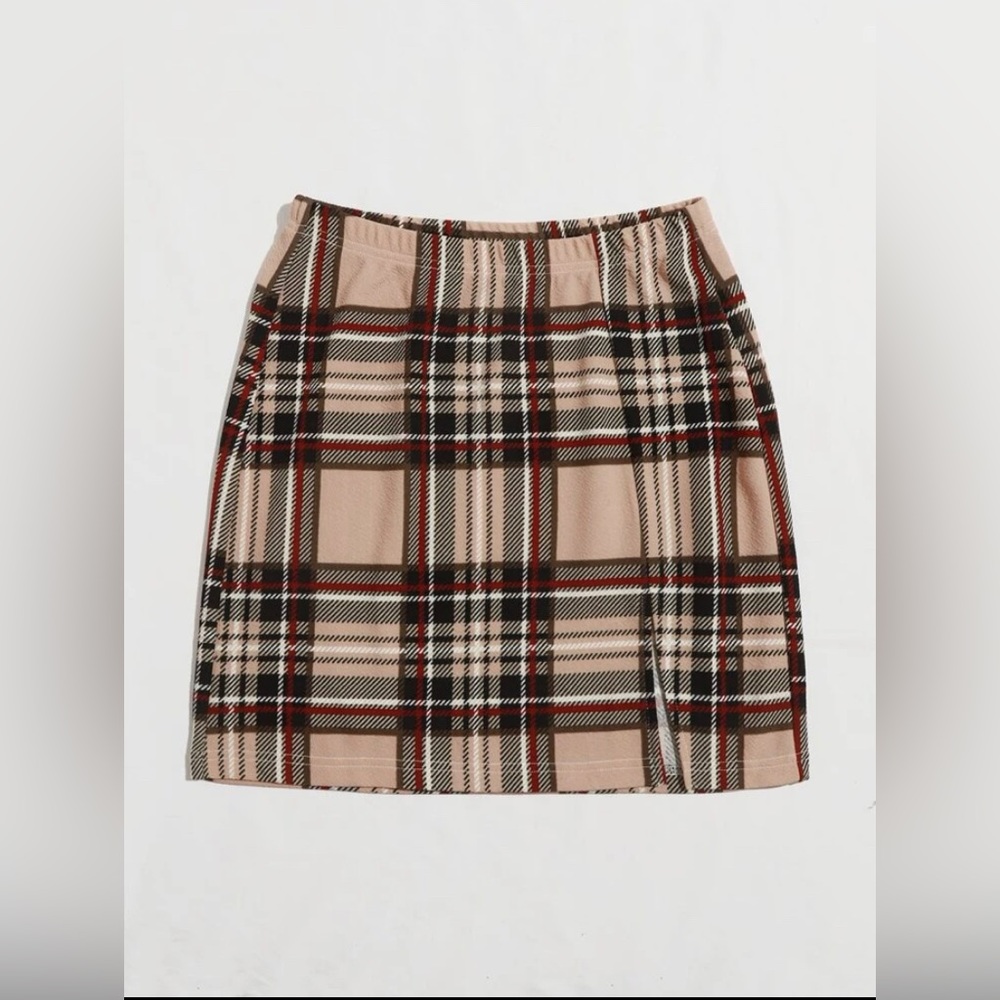 Cute Plaid Skirt